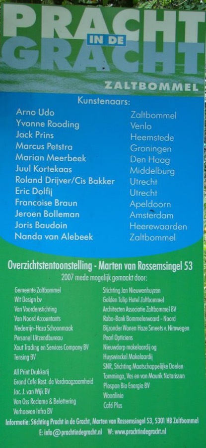 Foto van Pracht in de Gracht 2007