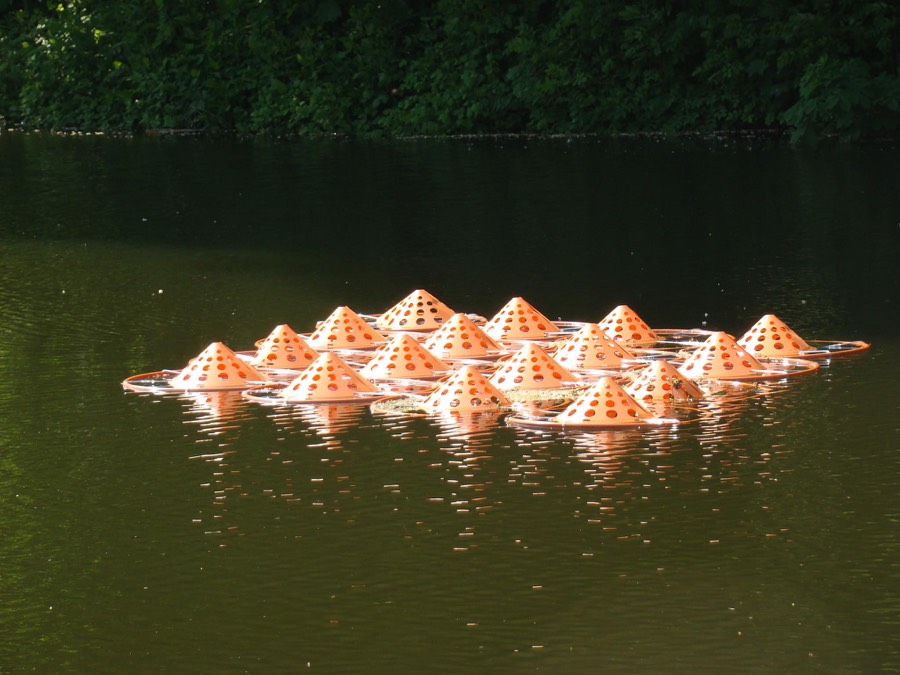 3-d tapijt van Truus van den Heuvel
